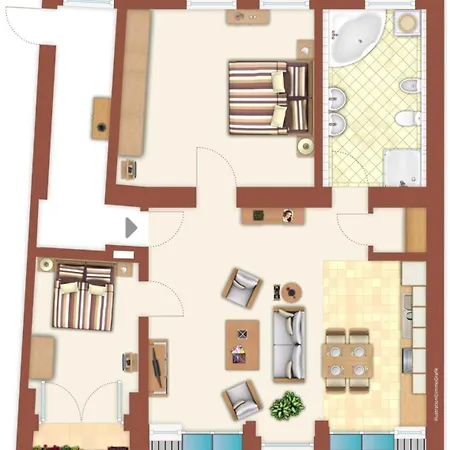 Haus Drei Schwestern, Bernstein Apartman Rostock